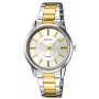 CASIO LTP-1303SG-7AVDF Damen Analog Quarz Uhr mit Edelstahlband und Datumsanzeige