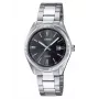 CASIO LTP1302PD-1A Damen Analog Quarzuhr 34,2mm Edelstahl Schwarzes Zifferblatt