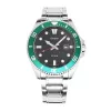 Casio MDV-107D-3AVEF Herren Analog Quarzuhr mit grünem Zifferblatt und Edelstahlarmband, 200m Wasserdichtigkeit