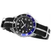 Casio MDV-10C-1A2VEF Herren Taucheruhr Schwarz Edelstahl Resin