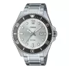 CASIO MDV107D7AVDF Herren Taucheruhr 44,2 mm Edelstahl weißes Zifferblatt