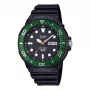 CASIO MRW-230H-1E3 Herren Analog-Quarzuhr mit schwarzem Zifferblatt und schwarzem Resin-Armband, 47,9 mm Gehäuse