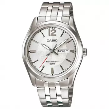 CASIO MTP1335D7AVDF Herren Analog Quarzuhr 44,3mm Edelstahl