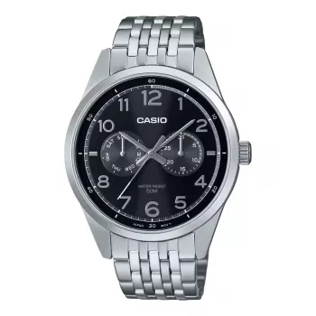 CASIO MTPE340D1AVDF Herren Analog Quarzuhr 42mm Edelstahl