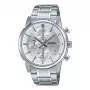 CASIO MTPE510D7AVDF Herren Analog Quarzuhr 42mm Edelstahl Silbernes Zifferblatt