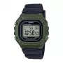 CASIO W-218H-3AVDF Digitaluhr - grünes Resin, 50m Wasserdichtigkeit, LED-Hintergrundbeleuchtung