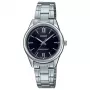 CASIO Damen Analog Quarzuhr LTP-V005D-1B2 34mm Silber Edelstahl