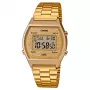 CASIO Damen-Digitaluhr B640WGG-9DF Roségold-Ton Edelstahl