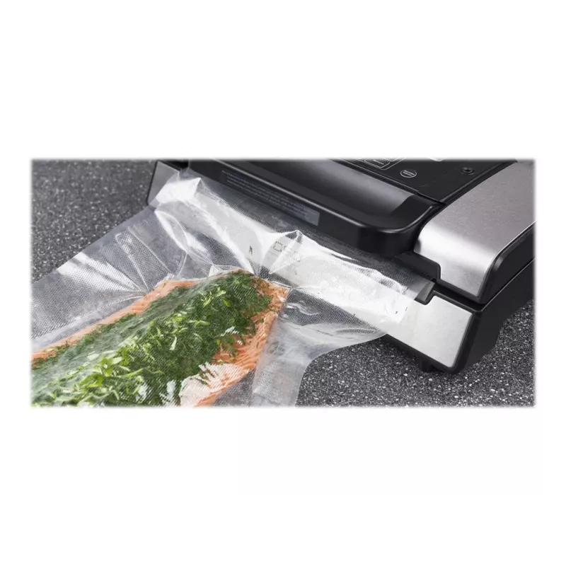 CASO 1218 Vakuumierbeutel 40 x 60 cm – 50er-Pack, strukturiertes PA/PE, Sous-Vide- & Gefriergeeignet