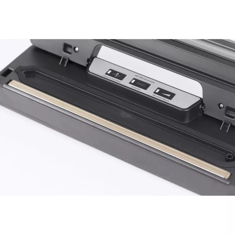 CASO VR 190 Advanced Bar Vakuumierer – 100 W, Temperaturregelung, Doppelnaht, Schwarz