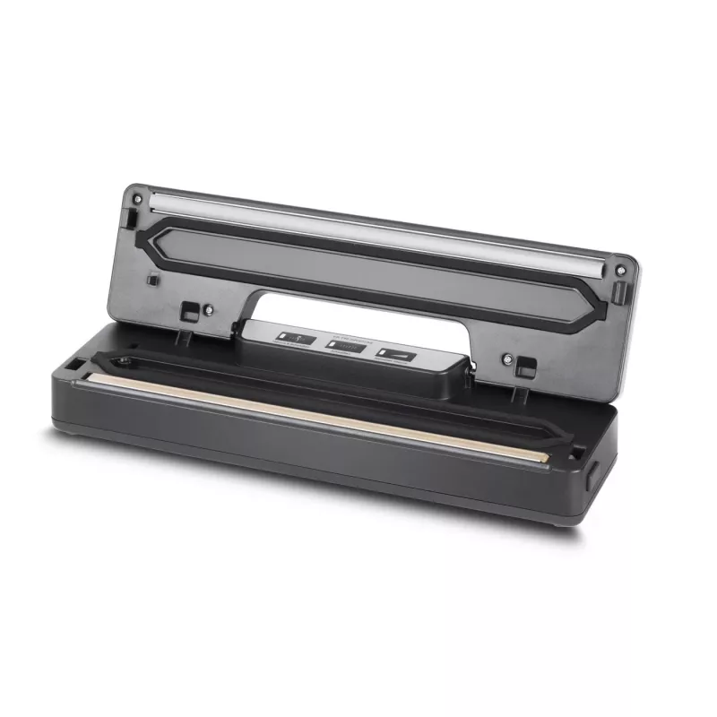 CASO VR 190 Advanced Bar Vakuumierer – 100 W, Temperaturregelung, Doppelnaht, Schwarz