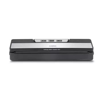 CASO VR 190 Advanced Bar Vakuumierer – 100 W, Temperaturregelung, Doppelnaht, Schwarz
