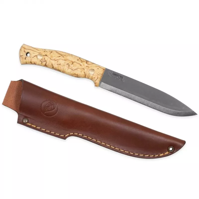 Casström No.14 SFK Curly Birch A8 Mod Messer