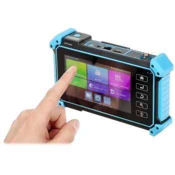 CCTV-Tester CS-H6-50H Delta Tester mit 5-Zoll-IPS-Touchscreen, PoE, PTZ, Kabeltest