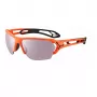 CEBE CBS078-S Herren-Sportsonnenbrille - Matt Schwarzer Rahmen, Grau-Blaue Gläser (77/16/121 mm)
