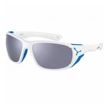 CEBE Unisex CS05402-S S'Track M Sonnenbrille - Matt-Schwarzer TR90-Rahmen, Zone Grey Blue Light Mirror Gläser, 63/16/130 mm