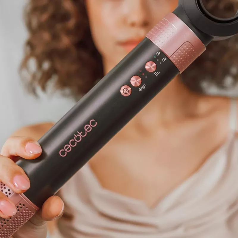 Cecotec Bamba CeramicCare 14-in-1 AirGlam Hot Air Multi-Styler Schwarz