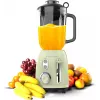 Cecotec Mixer Power Black Titanium RetroGreen, 1200 W, 1,5 L Glasbehälter, Grün