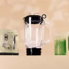 Cecotec Mixer Power Black Titanium RetroGreen, 1200 W, 1,5 L Glasbehälter, Grün