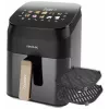 Cecotec Cecofry&Grill Smokin' 4500 Air Fryer mit Grill & Smoker, 4,5 L, 1700 W, Schwarz