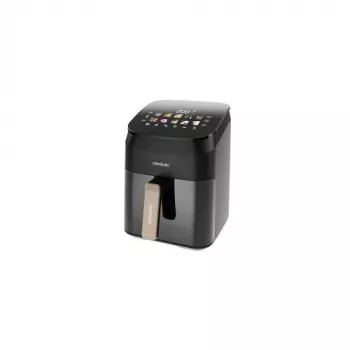 Cecotec Cecofry&Grill Smokin' 4500 Air Fryer mit Grill & Smoker, 4,5 L, 1700 W, Schwarz