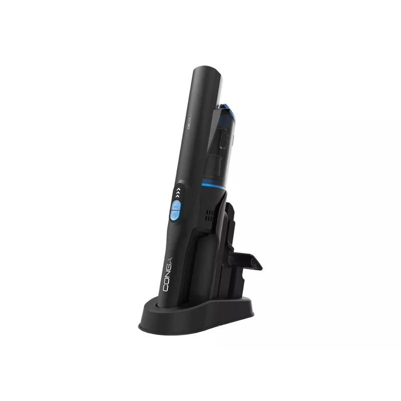 Cecotec Conga Rockstar Micro+ Animal Akku-Handstaubsauger, 200 W, 16,8 V, 40 min Laufzeit, Schwarz