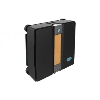 Cecotec Conga Windroid W50 Double Spray Fensterreinigungsroboter mit Kabel, 2800 Pa, iTech Win 4.0, Schwarz