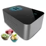 CECOTEC Gelacy 1500 Touch Eismaschine, 1,5 l, 150 W, Kompressor, Touchpanel, Edelstahl