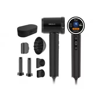 Cecotec Haartrockner DryGlam Waves i-Sensor Pro 1600 W Schwarz Diffusor-Aufsatz