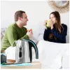 Cecotec Wasserkocher ThermoSense 220 Steel Elektrisch 1630 W 1,2 L Edelstahl 360° Drehfuß