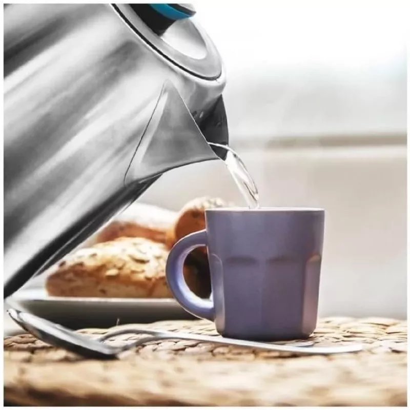 Cecotec Wasserkocher ThermoSense 220 Steel Elektrisch 1630 W 1,2 L Edelstahl 360° Drehfuß