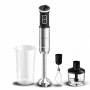 Cecotec Power Neutron 1100MAX Cream&Crush Hand Blender 1100W Adjustable Speed Turbo Chopper Black/Silver