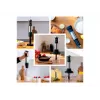 Cecotec Power TitanBlack 1200 XL PerfectCream&Crush Stabmixer, 1200 W, Edelstahl/Schwarz