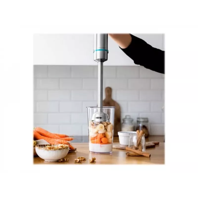 Cecotec Power TitanBlack 1200 XL PerfectCream&Crush Stabmixer, 1200 W, Edelstahl/Schwarz