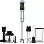 Cecotec Power TitanBlack 1200 XL PerfectCream&Crush Stabmixer, 1200 W, Edelstahl/Schwarz