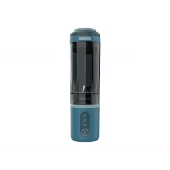 Cecotec Power Titanium Shake2Go Tragbarer Mixer, 180 W, BPA-freier Behälter, 0,6 L, Lagoon