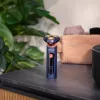 Cecotec Rasierer PrecisionCare Aluminium Pro, Betriebszeit 80 min, Nass & Trocken, Blau
