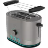 CECOTEC Toaster Shine&Toast Double (Edelstahl, 850 W, 2 Scheiben)