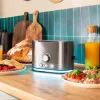 CECOTEC Toaster Shine&Toast Double (Edelstahl, 850 W, 2 Scheiben)