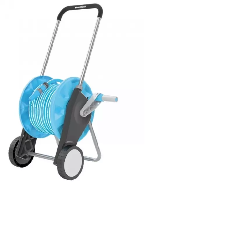 CELLFAST Compact 3/4 inch 20m Mobile Schlauchwagen mit Schlauch, Grau/Orange
