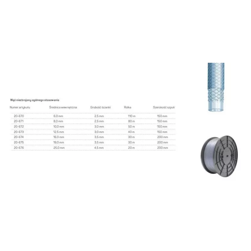 CELLFAST GENERAL PURPOSE HOSE 16.0x3.5 30m REINFORCED
