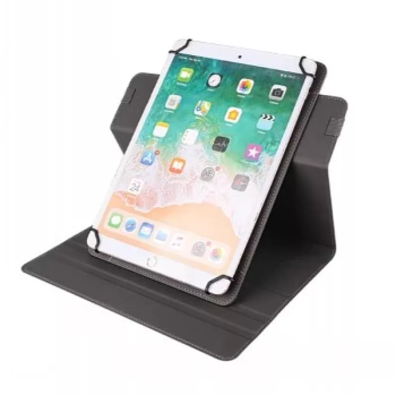Celly Universal 360° Rotative Tablet Case für 9-11 Zoll Tablets, Schwarz