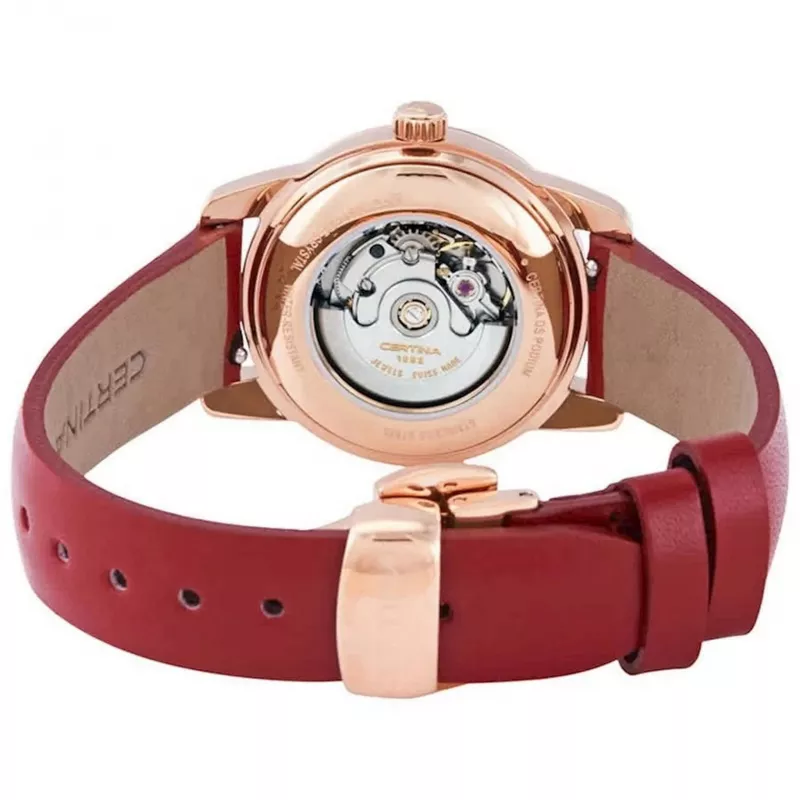 CERTINA DS Caimano Damenuhr 29mm Edelstahl Perlmutt-Zifferblatt
