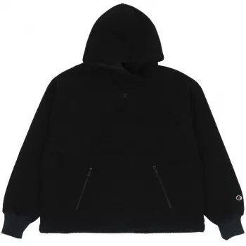 Champion Legacy Hooded Damen Sweatshirt Schwarz Größe M