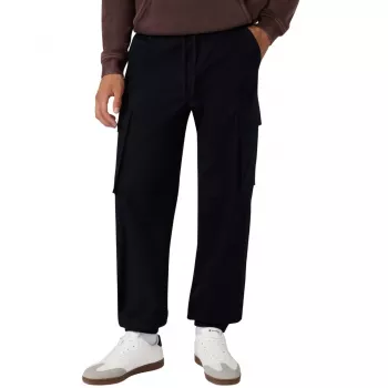 Champion Herren gewebte Cargohose Schwarz 221867 KK001 Größe M