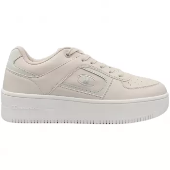 CHAPPI Champion Foul Play Platform Low Cut Damen-Sneaker Weiß Schwarz Größe 39