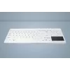 CHERRY Active Key MedicalKey AK-C7412 Kabelgebundene USB-Tastatur Deutsches QWERTZ-Layout Weiß Desinfizierbar IP68