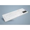 CHERRY Active Key MedicalKey AK-C7412 Kabelgebundene USB-Tastatur Deutsches QWERTZ-Layout Weiß Desinfizierbar IP68