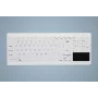CHERRY Active Key MedicalKey AK-C7412 Kabelgebundene USB-Tastatur Deutsches QWERTZ-Layout Weiß Desinfizierbar IP68