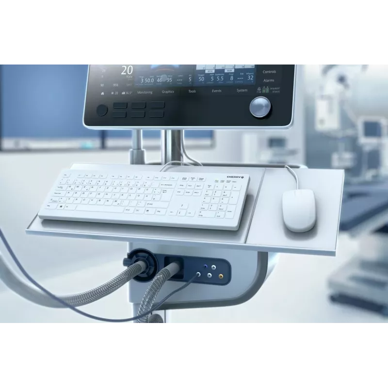 Cherry AK-C8112 Medical Keyboard Weiß